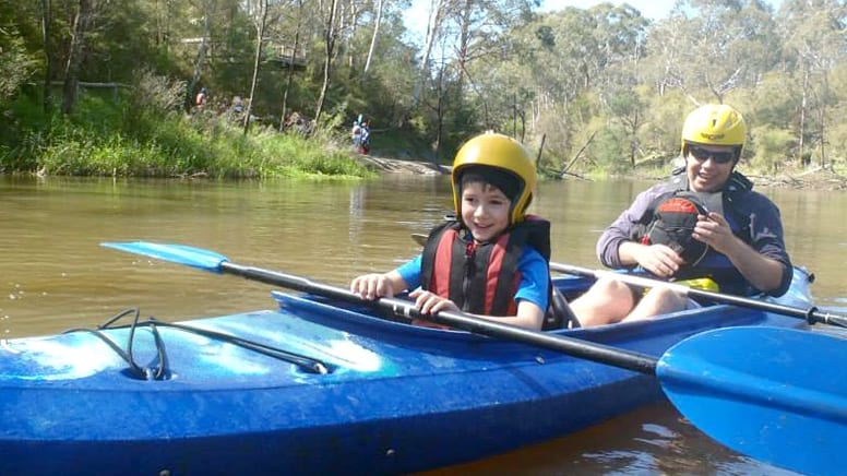 White Water Kayak and Abseiling Tour for Kids - Warrandyte, VIC