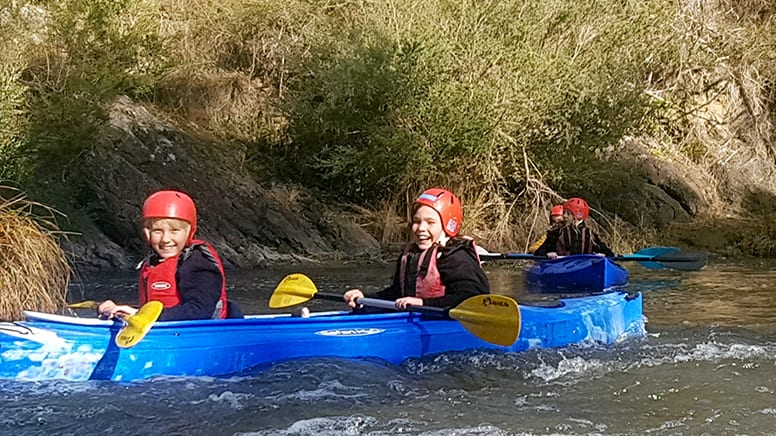 White Water Kayak and Abseiling Tour for Kids - Warrandyte, VIC