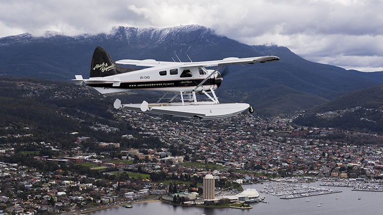 sea plane tour hobart