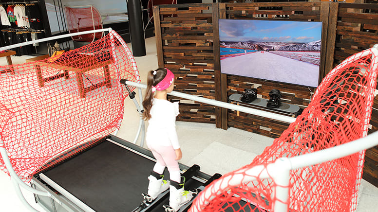 virtual ski simulator