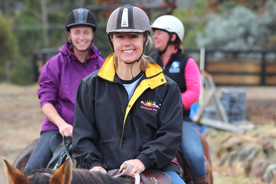 Horse Ride with Grazing Platter and Glass of Wine - For 2