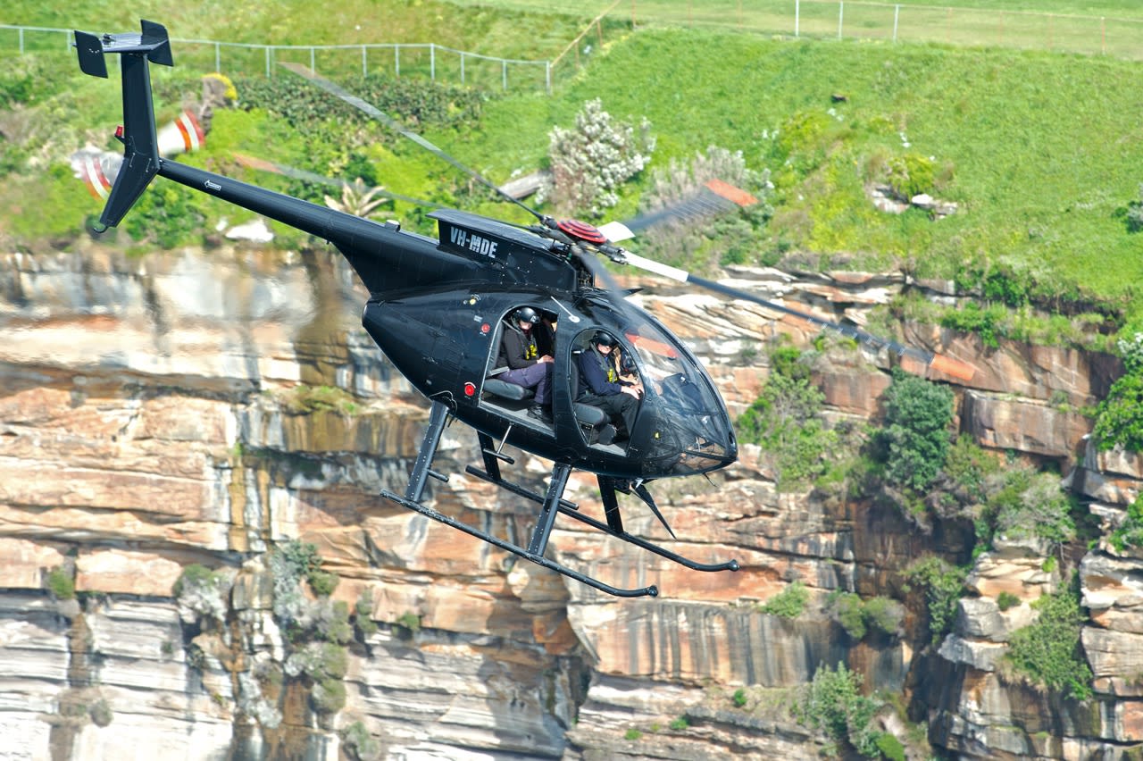 Private Black Ops Helicopter Mission For up to 4, 20 Mins - Sydney