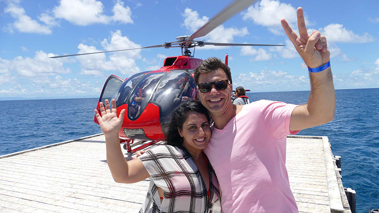 Great Barrier Reef Full Day Snorkel Cruise with Helicopter Flight - Cairns