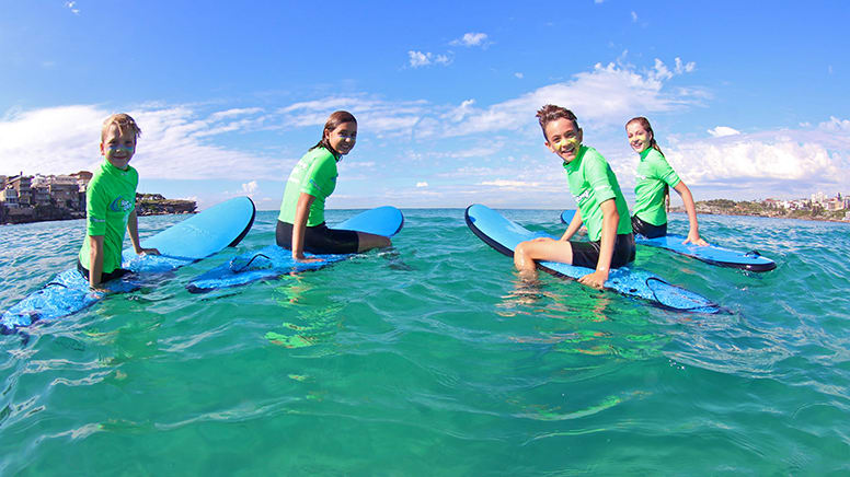 Private Family Surf Lesson For 4 - Byron Bay