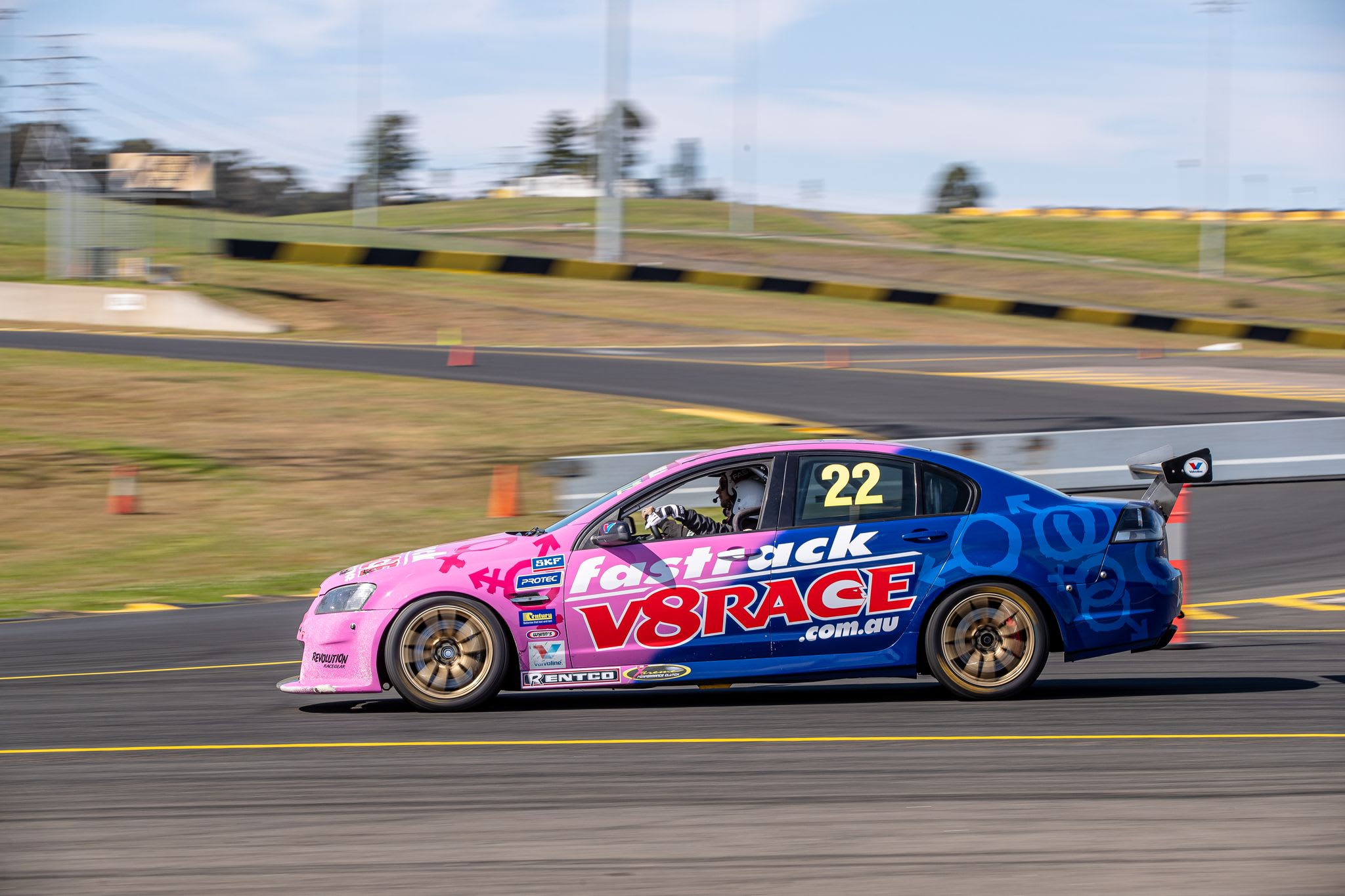 V8 Drive & John Bowe Hot Laps Combo, 8 Laps - Sandown Raceway, Melbourne