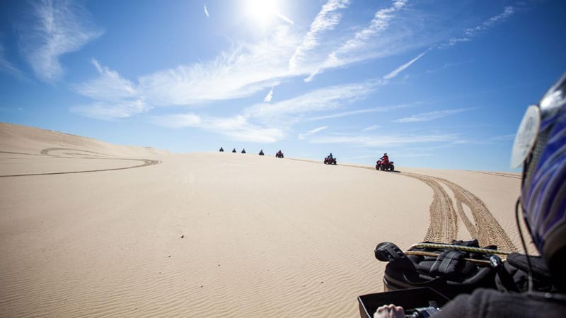 Quad Biking Sand Dunes Adventure 1 Hour Port Stephens Adrenaline