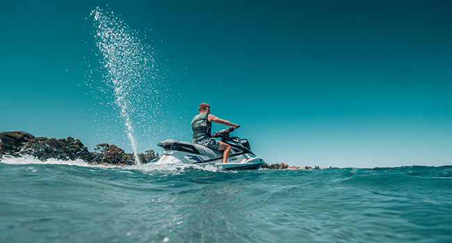 4. Boxing Day is spent in the water.