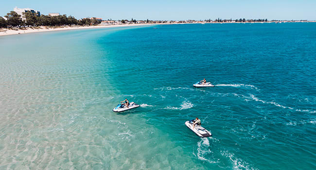 Jet skiing Jet skiing