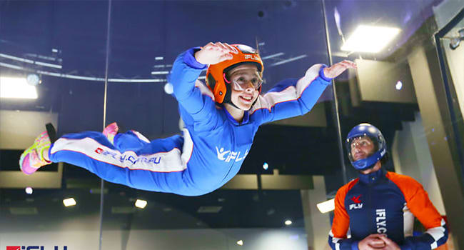 Indoor skydiving Indoor skydiving