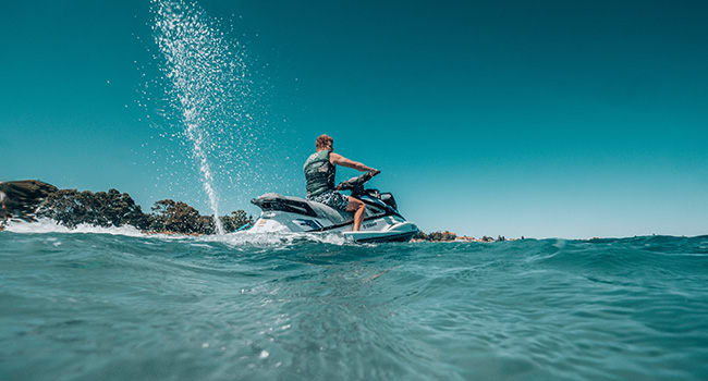 Jet skiing, Rockingham