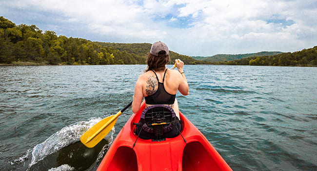 Kayaking tour