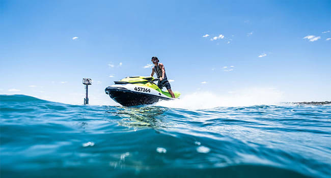 Full day jet ski tour from Geraldton to Pink Lake