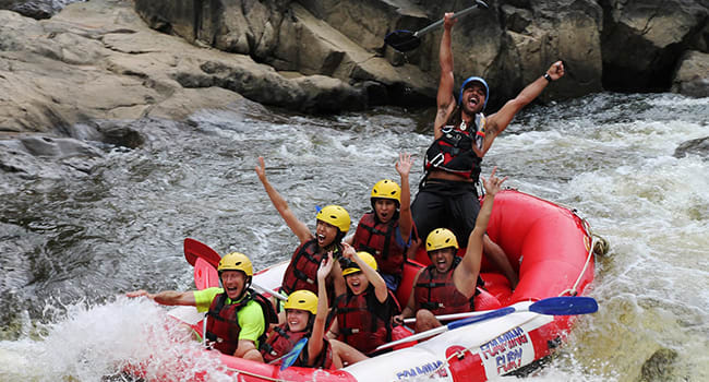 White water rafting