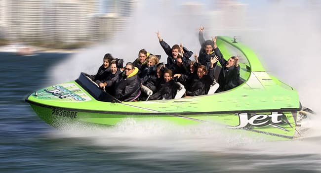 Jet boat ride Cairns