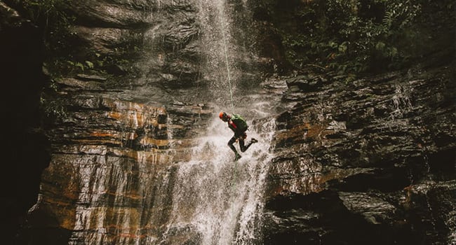 Canyoning in the Blue Mountains