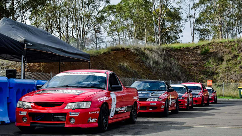 Drifting, 4 Drift Battle Hot Laps - Sydney Motorsport Park - Adrenaline