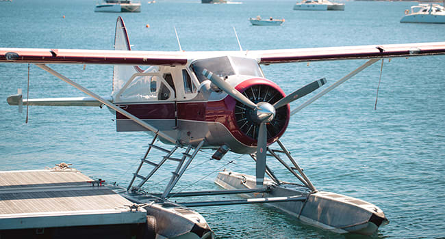 Day 4: seaplane