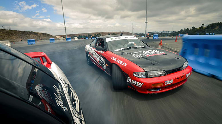 Drifting, 4 Drift Battle Hot Laps - Sydney Motorsport Park - Adrenaline