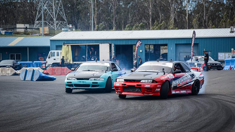 Drifting, 2 Drift Battle Hot Laps - Sydney Motorsport Park