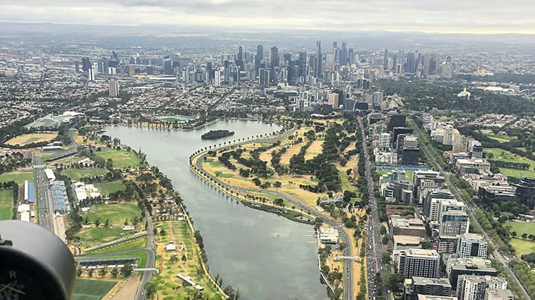 Private 30 Minute Helicopter Flight, Melbourne and Bayside - For Up to 3