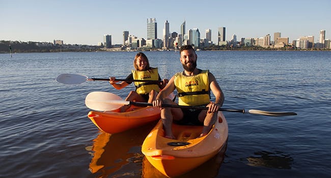 Kayaking adventure, Perth