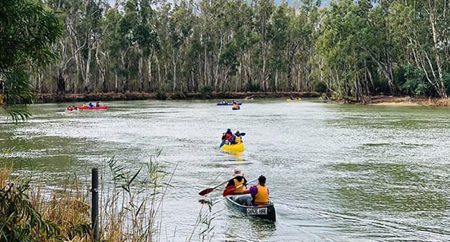 River kayaking and camping, Wyuna River kayaking and camping, Wyuna