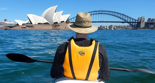 Kayaking, Sydney Harbour