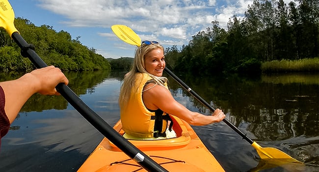 Kayaking