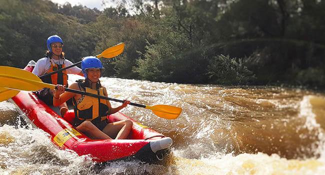 Under $200- White water rafting, Yarra River