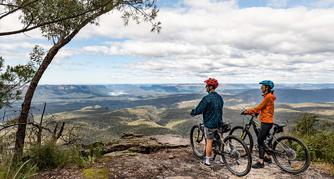 Mountain biking