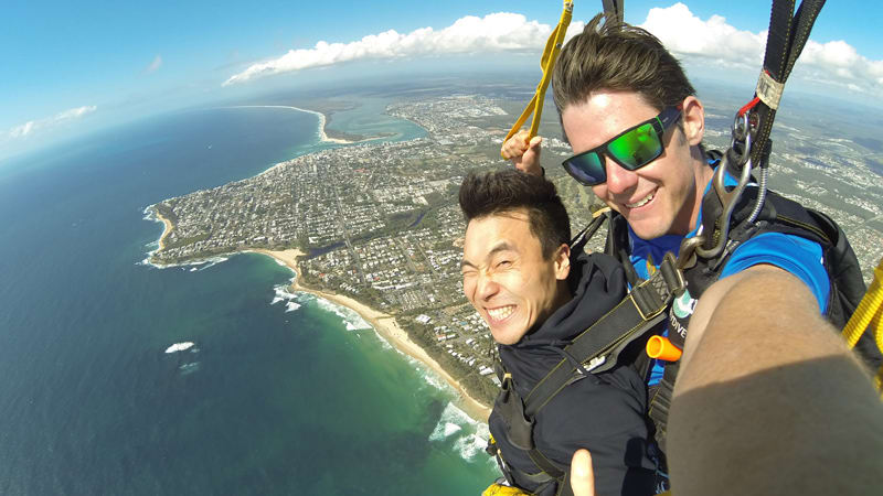 Tandem Skydive up to 14,000ft, Weekend - Caloundra, Sunshine Coast