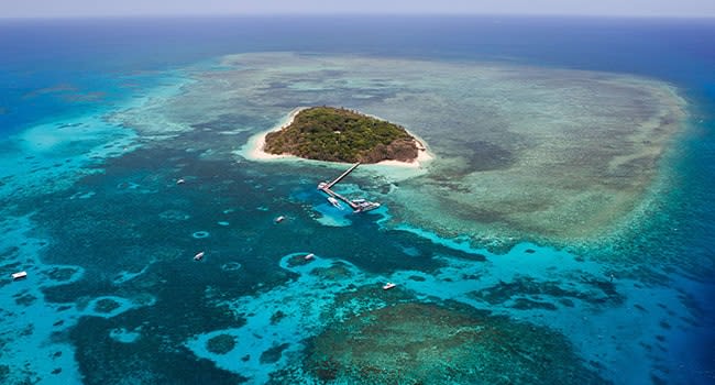 Day 1: scenic flight over the Great Barrier Reef