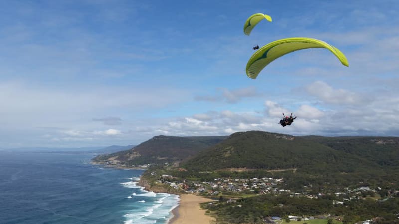 Tandem Paragliding Coastal Flight - Sydney