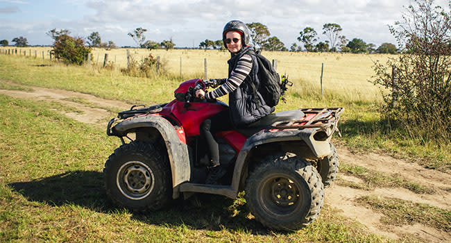Quad bike adventure, Gippsland Quad bike adventure, Gippsland