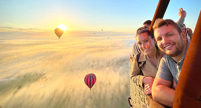 Hot air balloon ride, Hunter Valley