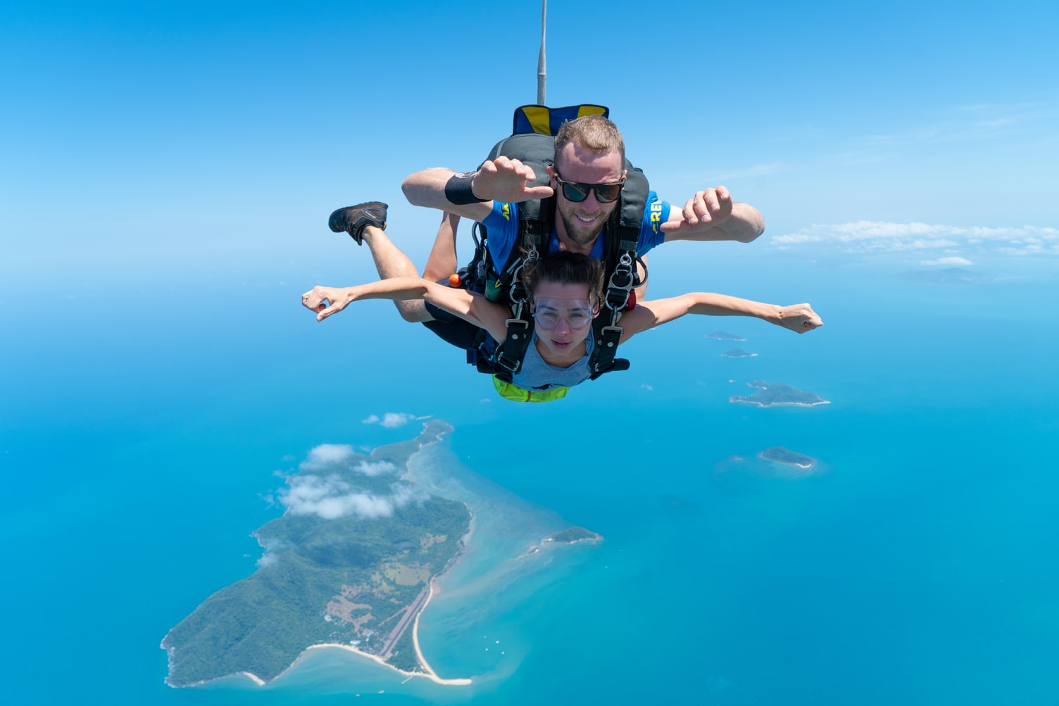 Skydiving Cairns Mission Beach Tandem Skydive Up To 7,500ft Adrenaline