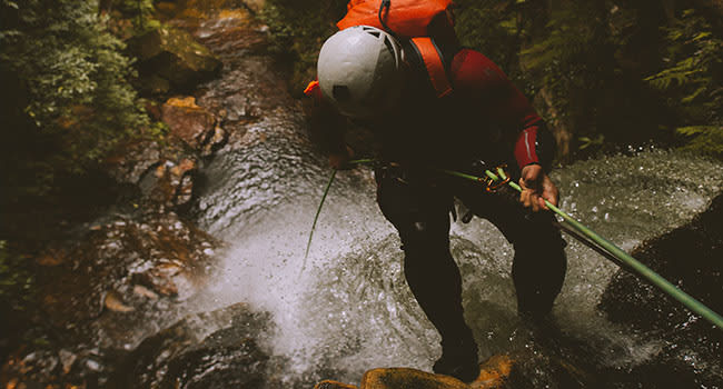 Canyoning adventure, the Blue Mountains