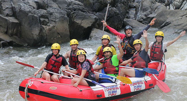 White water rafting, Barron Gorge