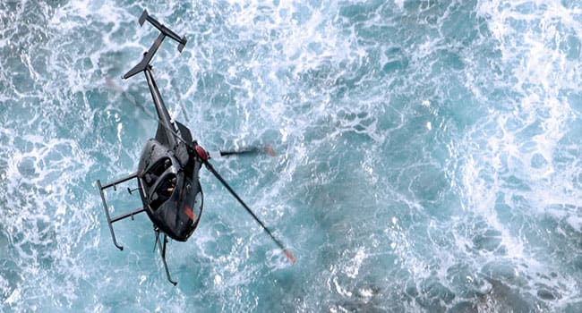 Black Ops military-style helicopter, Sydney