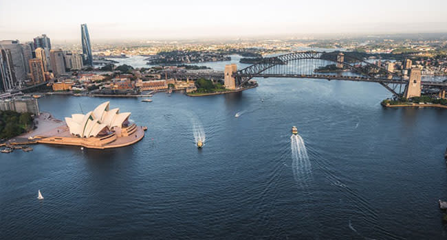 Private helicopter flight for 2, Sydney Harbour