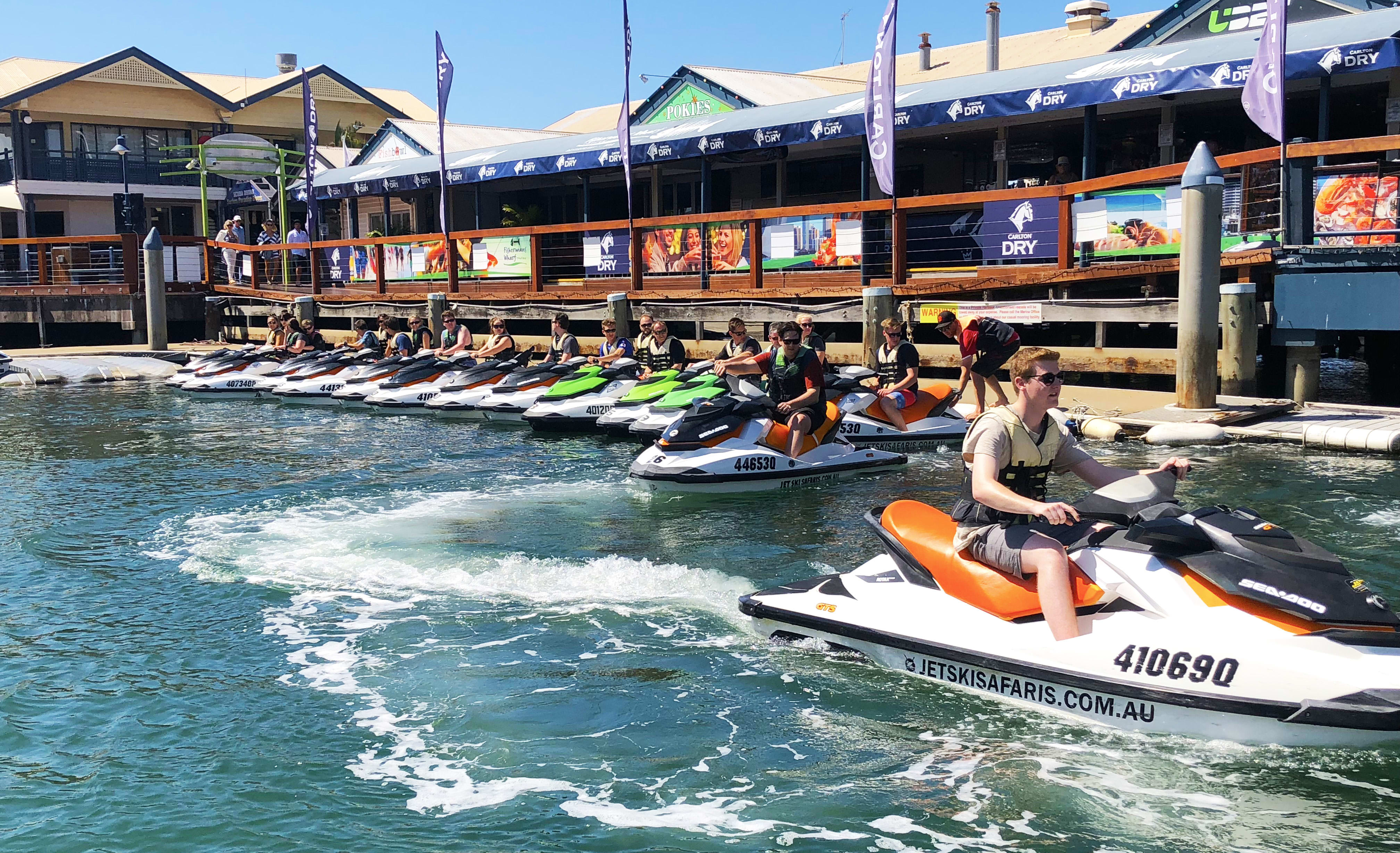 jet ski safari central coast