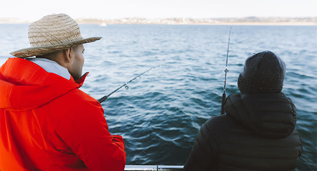 Deep sea fishing, Sydney Harbour