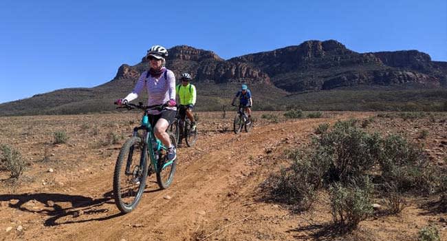 5 night mountain biking adventure, Flinders Ranges