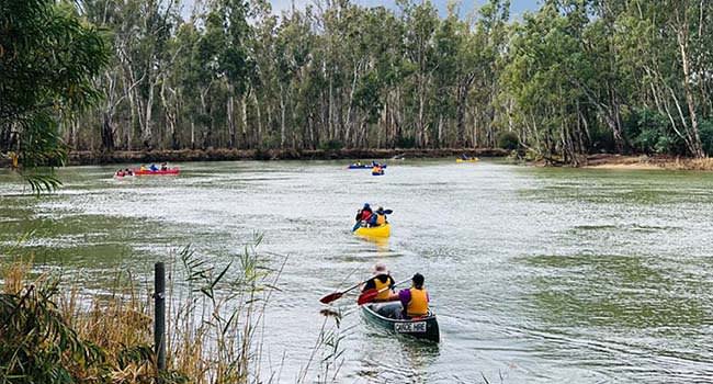 Kayaking and Camping Trip, Wyuna