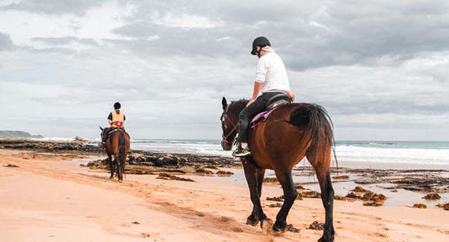 Horse Ride St Andrew's Beach