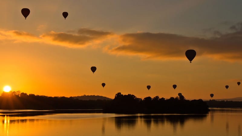 Hot Air Balloon Flight, Weekday - Canberra