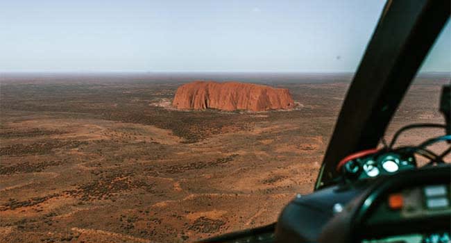Helicopter Scenic Flight, Uluru