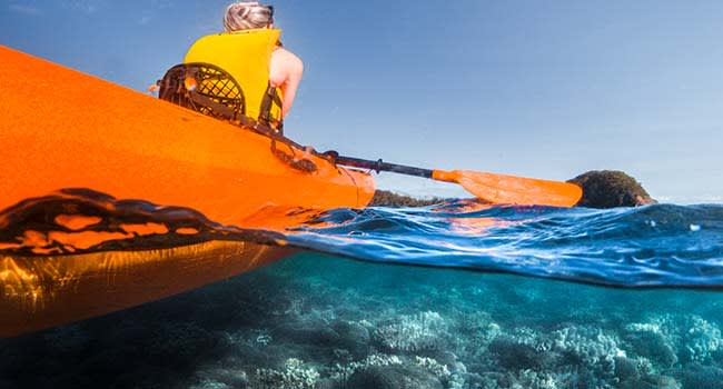 Sea kayaking tour, Cairns