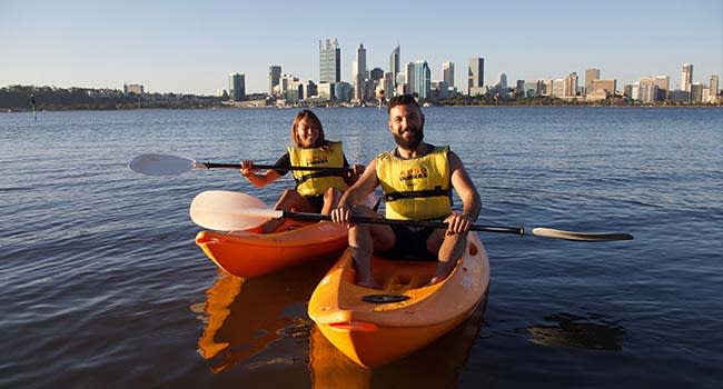 Kayak hire, Perth