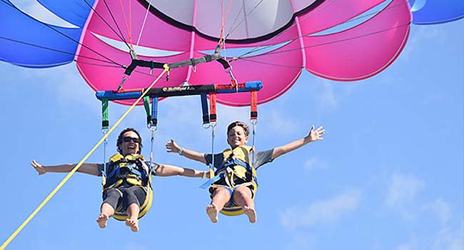 Tandem parasail flight & boat ride, Gold Coast